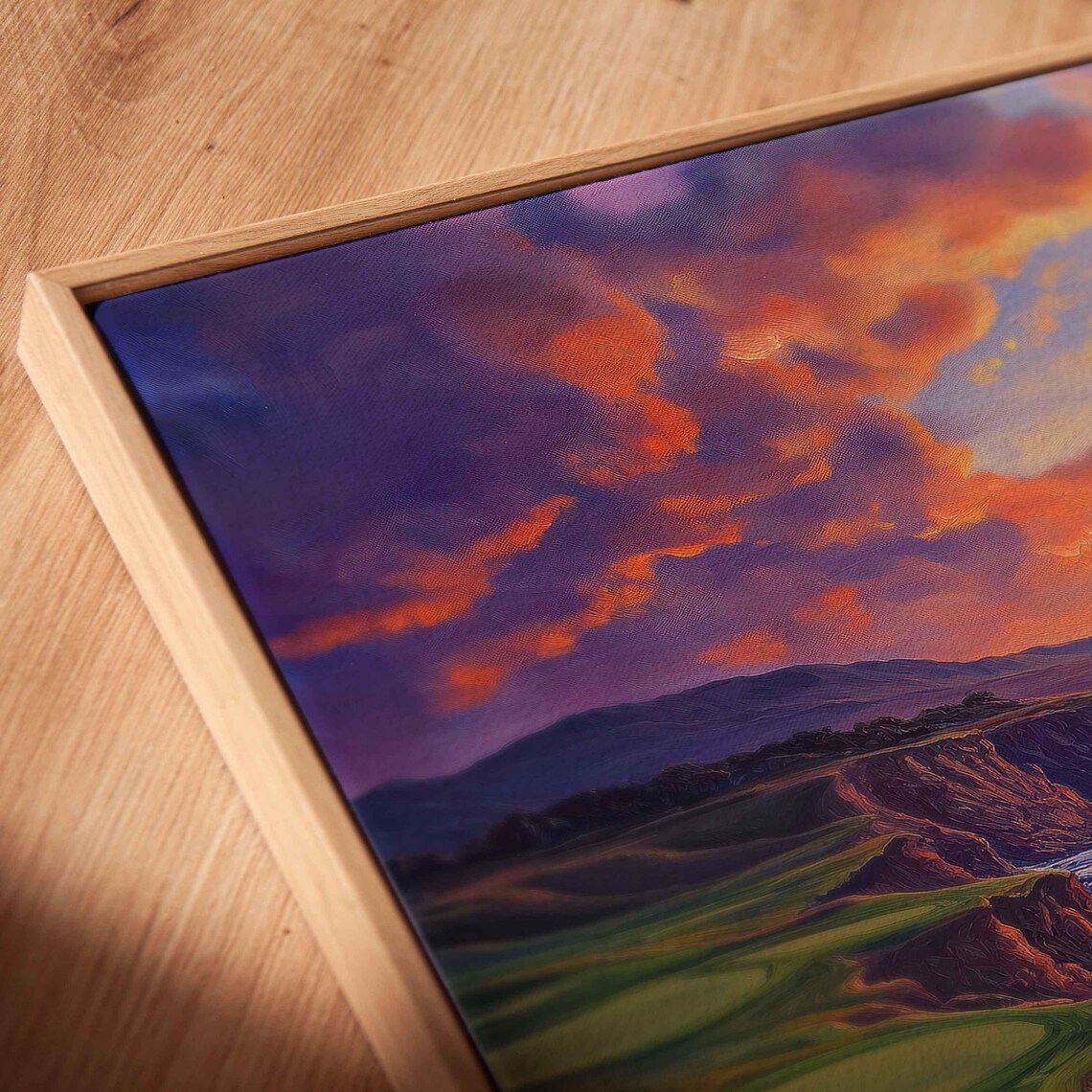 Pebble Beach Golf Links At Sunset, Coastal Landscape - Image 2