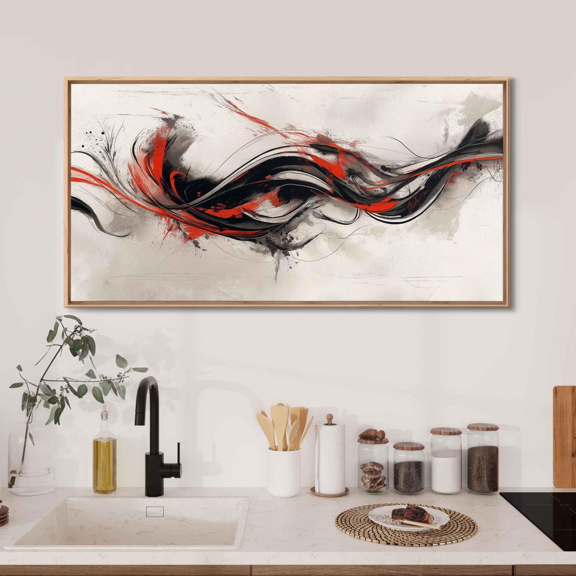 Graffiti Artwork With Elegant Swirls