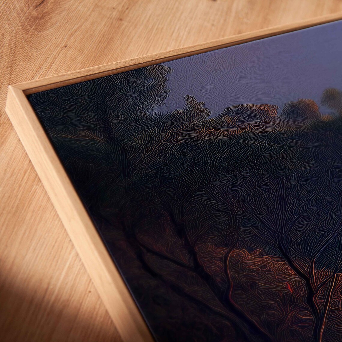 Dramatic Cliffside Ocean View, Vibrant Sunset - Image 2