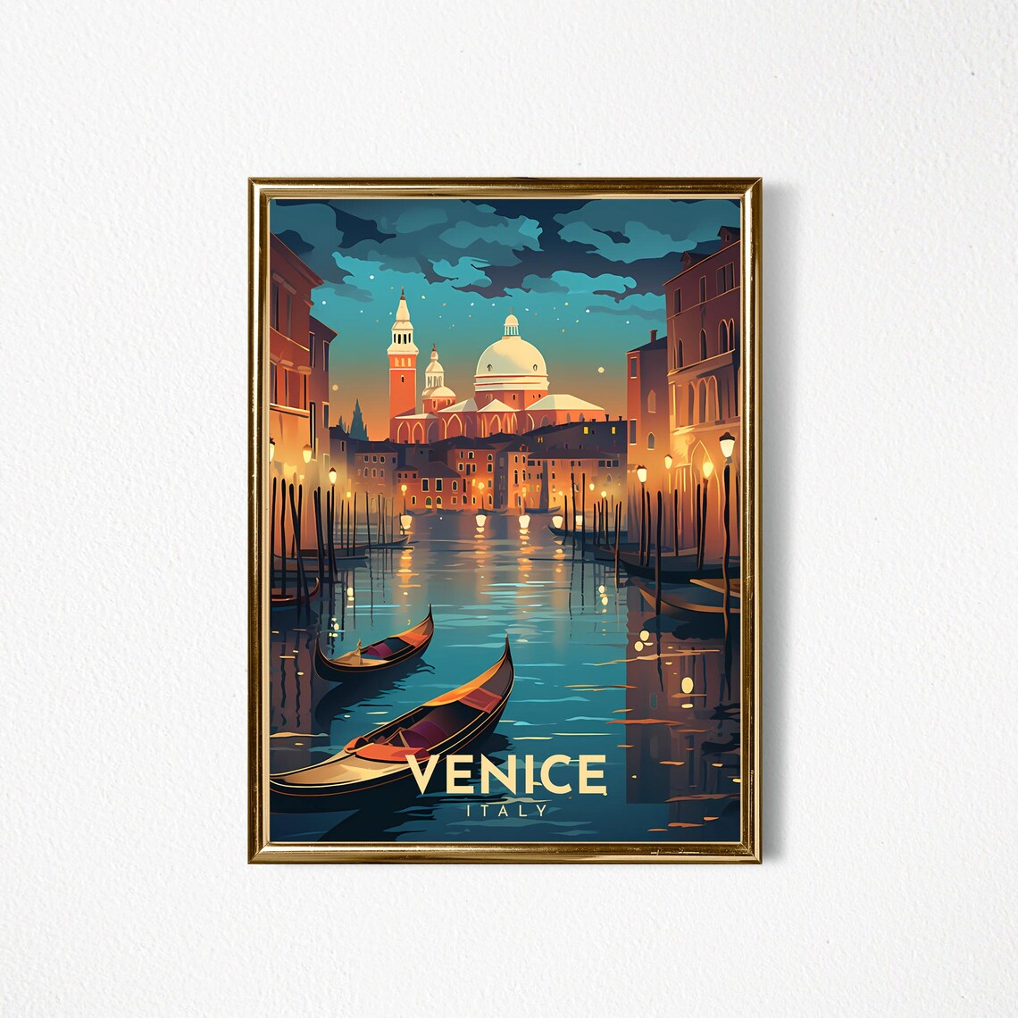 Venice Italy Travel Poster, Europe Home Decor - Image 2