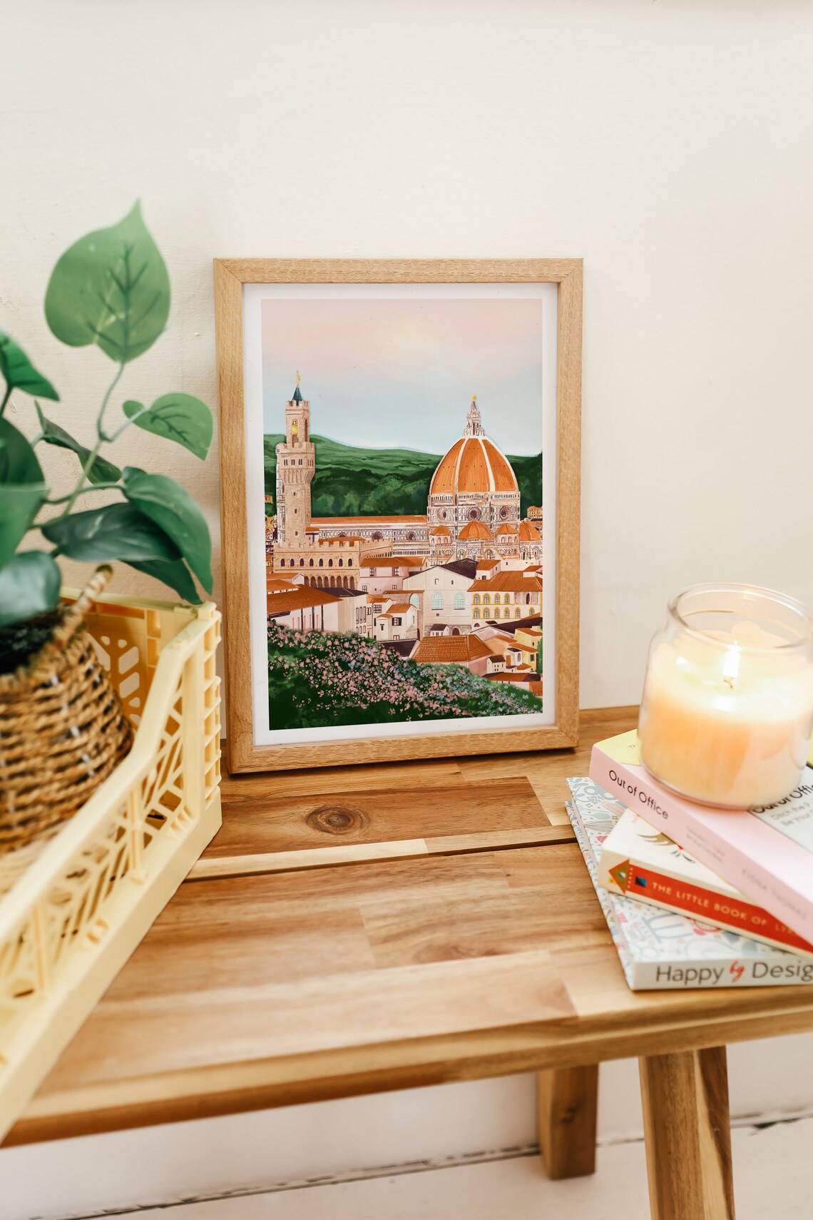 Florence Travel Poster, Cathedral Of Santa Maria Del Fiore - Image 2