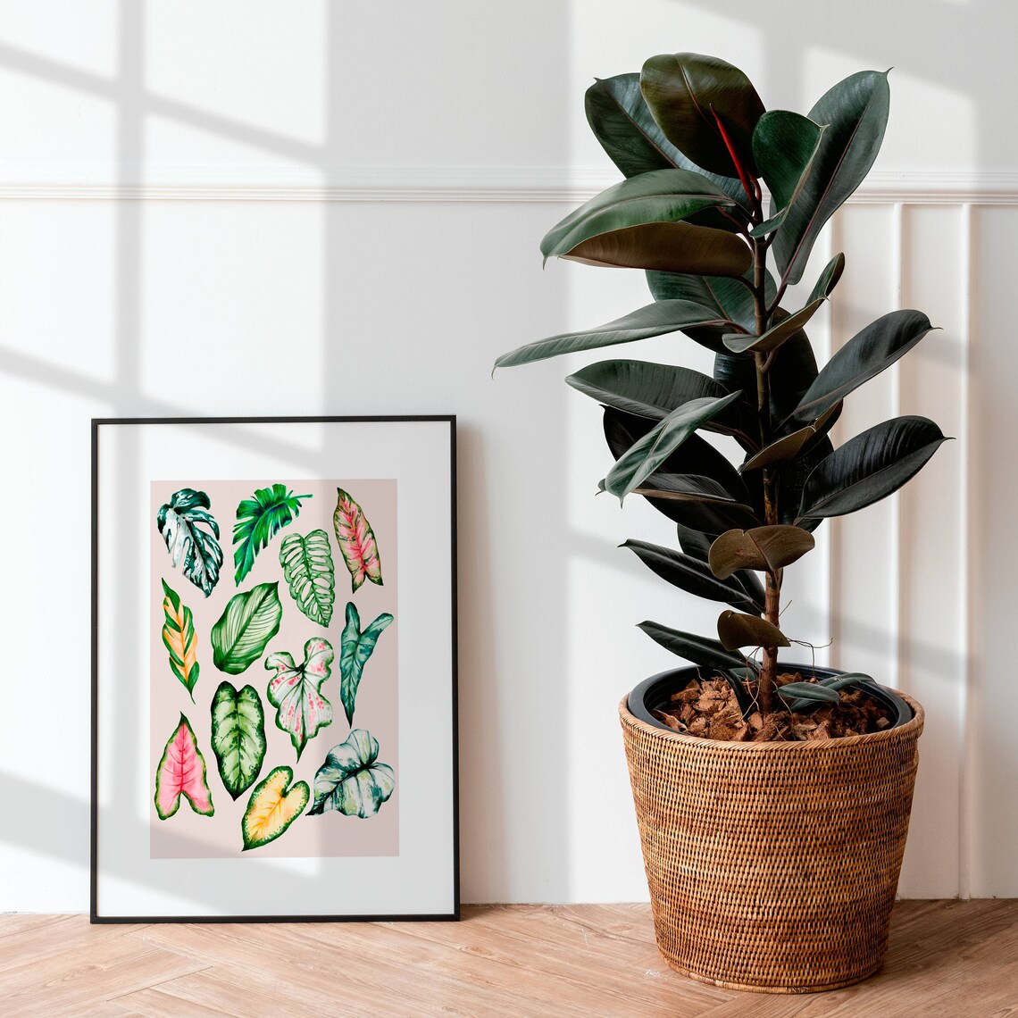 Plant Lover Wall Art, Exotic Indoor Plants Print - Image 3