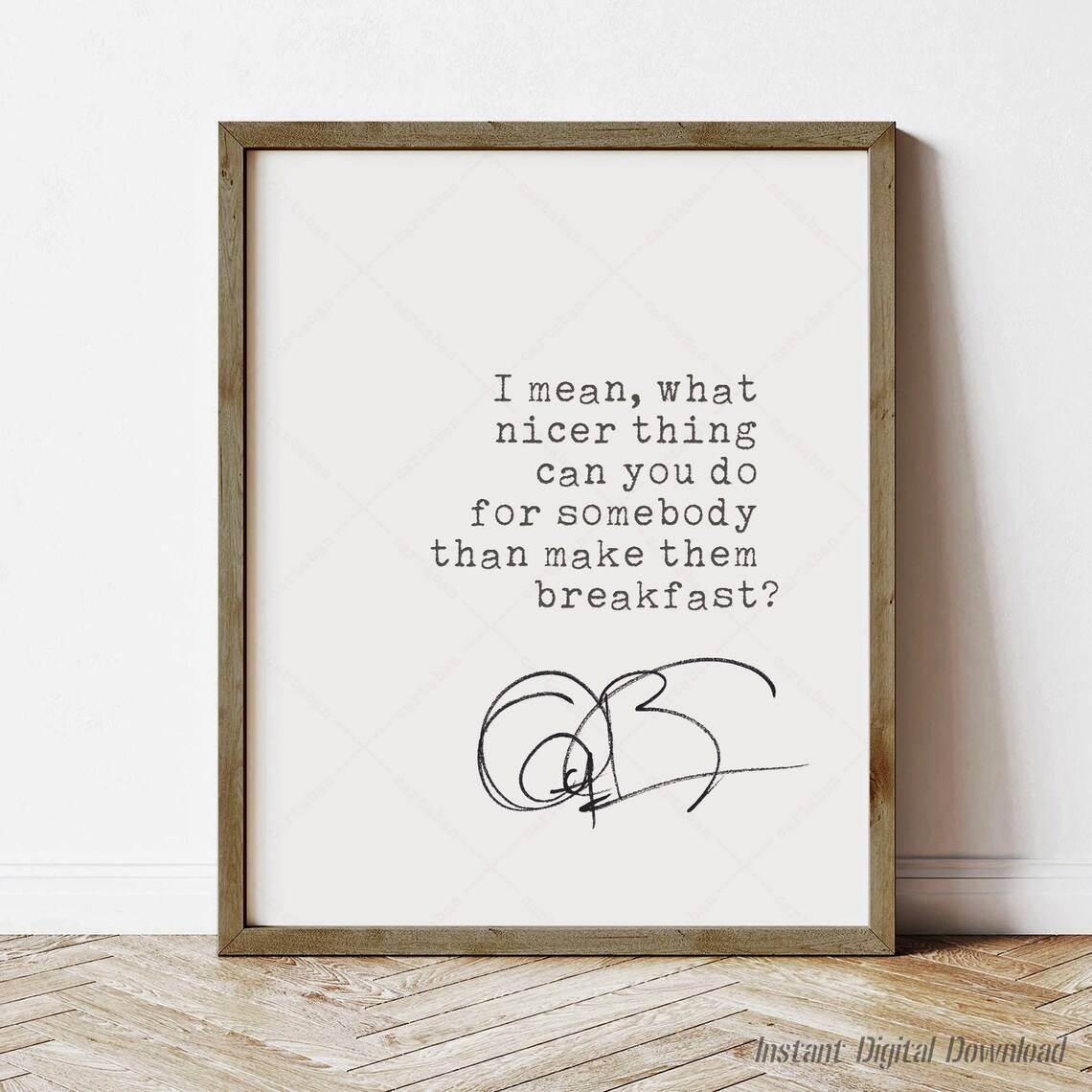 Anthony Bourdain Quote Travel Quote Art Print