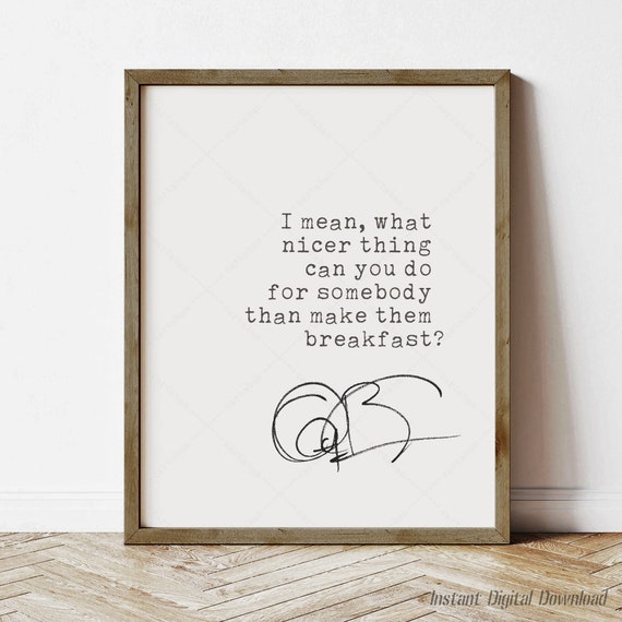Anthony Bourdain Quote Travel Quote Art Print