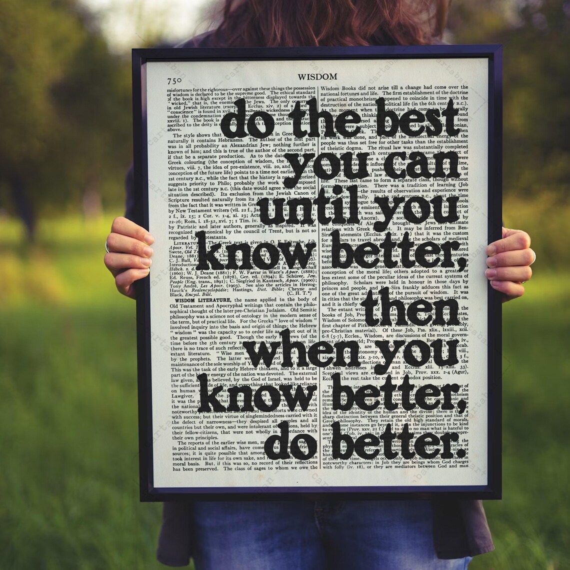 Maya Angelou Quote Art Print for Reading Nook Library - Image 3