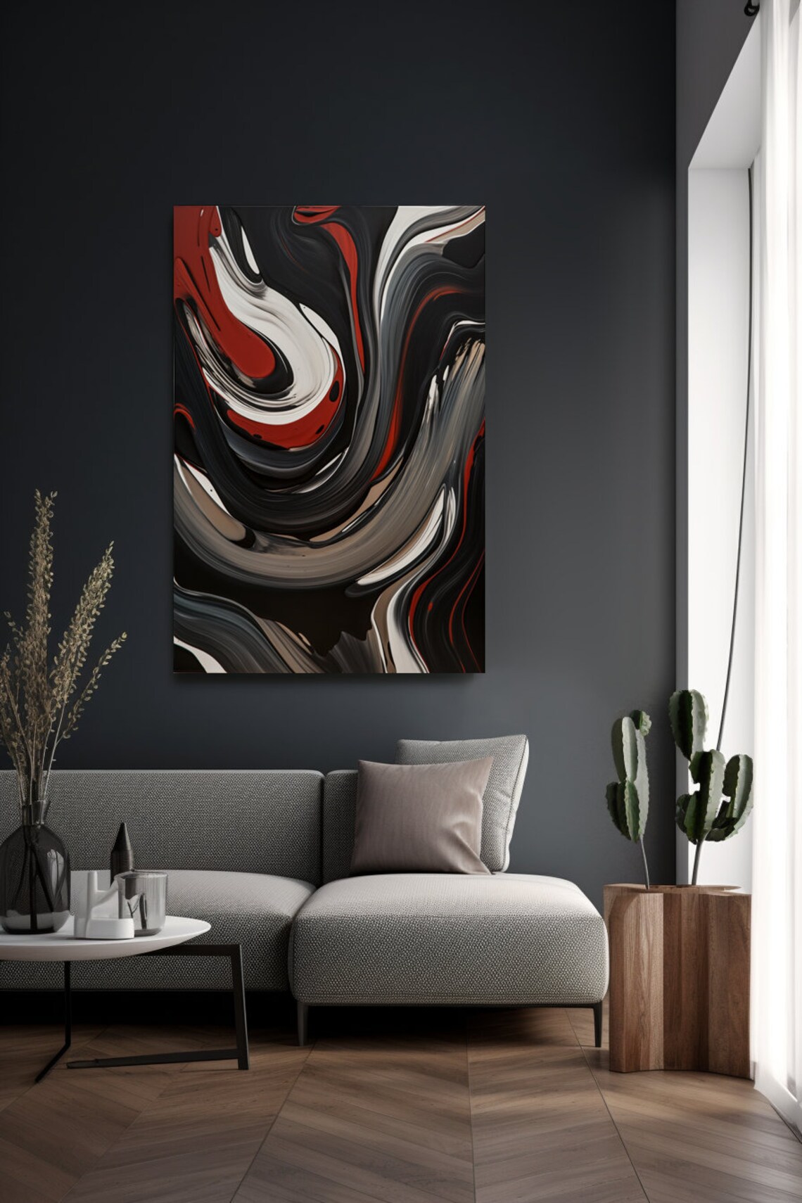 Geometric Art for Contemporary Interiors, Poster - Image 2