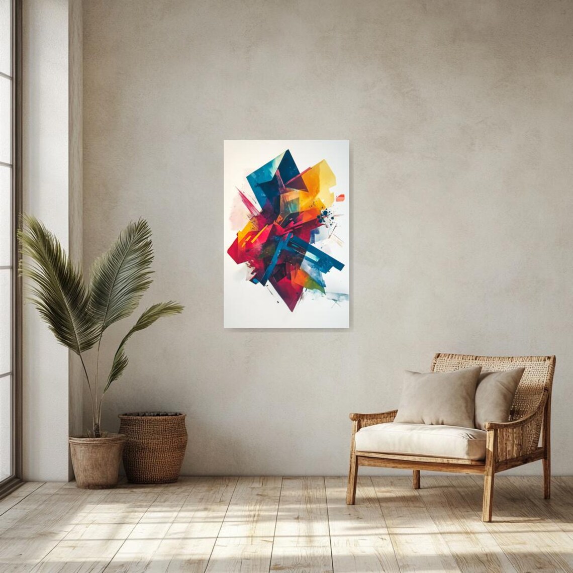 Abstract Colorful Art Inspired By Modernist Styles - Image 2