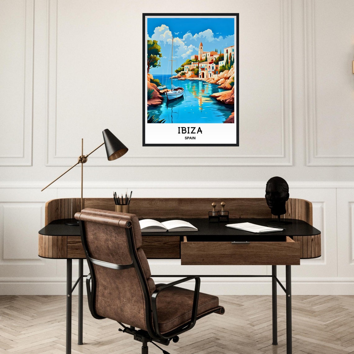 Ibiza Travel Poster Ibiza Travel Print Ibiza Travel Art Ibiza Poster Ibiza Travel Gift Ibiza Art Print Ibiza Gift For Travel Lover Spain - Image 2