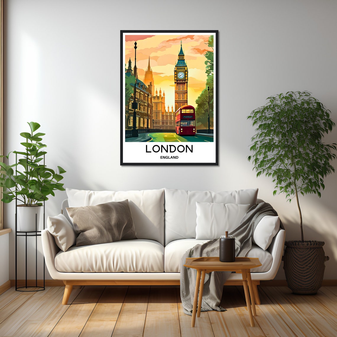 London Travel Print London Travel Poster London Print London Poster London England Print London Travel Gift London Art Gift London Art Print - Image 2