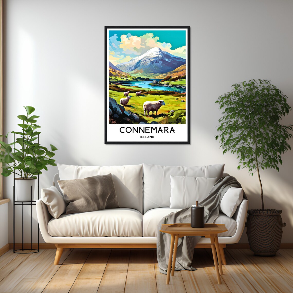 Connemara Travel Poster, Ireland Travel Art Print - Image 2