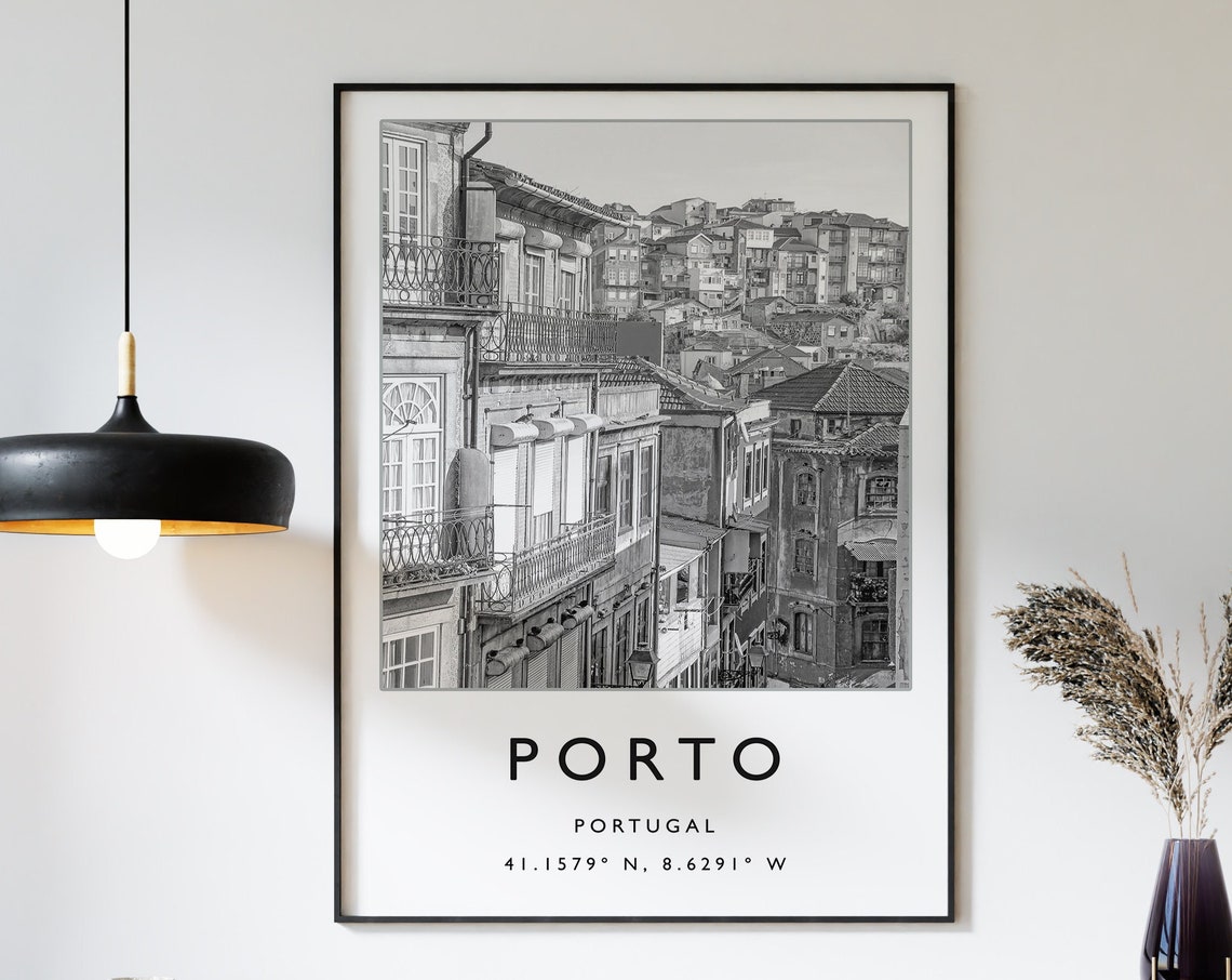 Porto Poster Porto Travel Print Portugal Travel Poster Travel Decor Minimalist Travel Poster Travel Gift A1a2a3a4