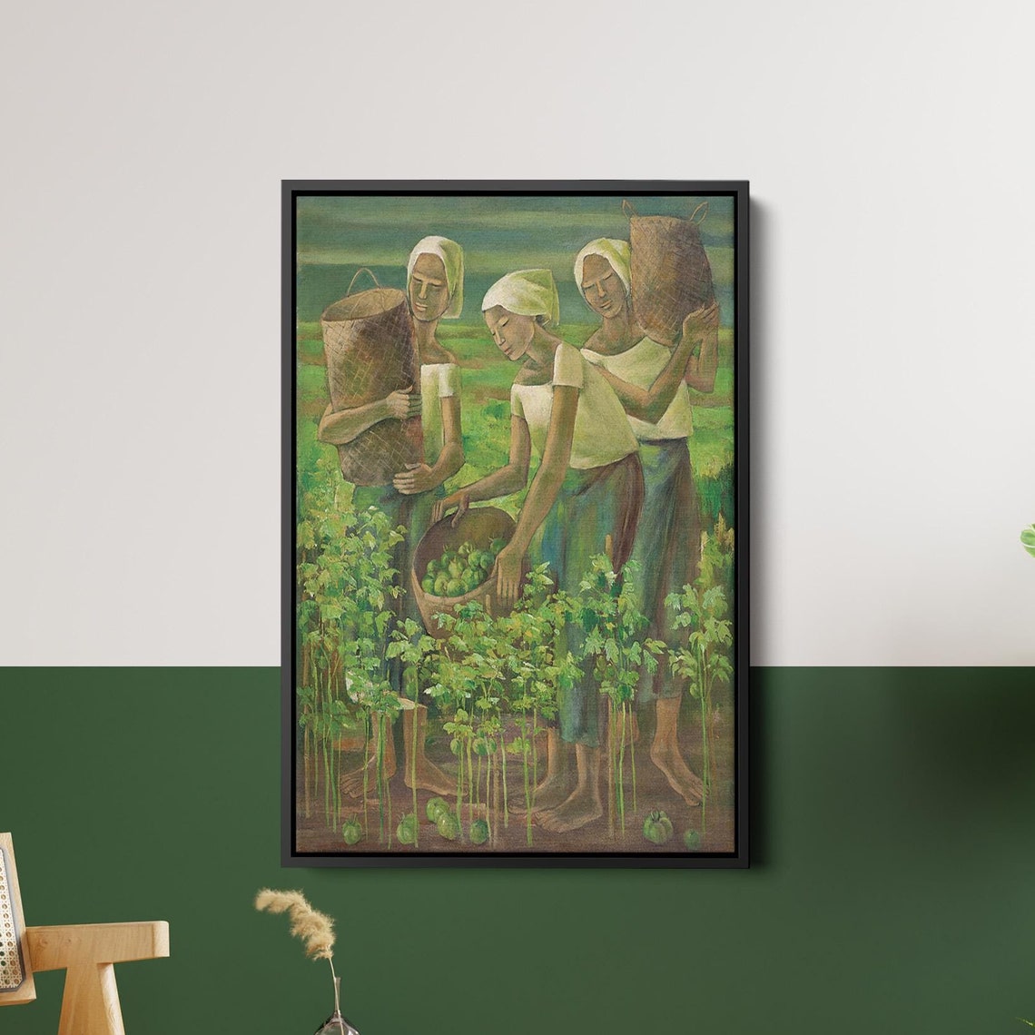 Anita Magsaysay Filipino Women Poster Philippines Art Anita Magsaysay Wall Decor Filipino Women Glass Wall Decor Extra Large Art