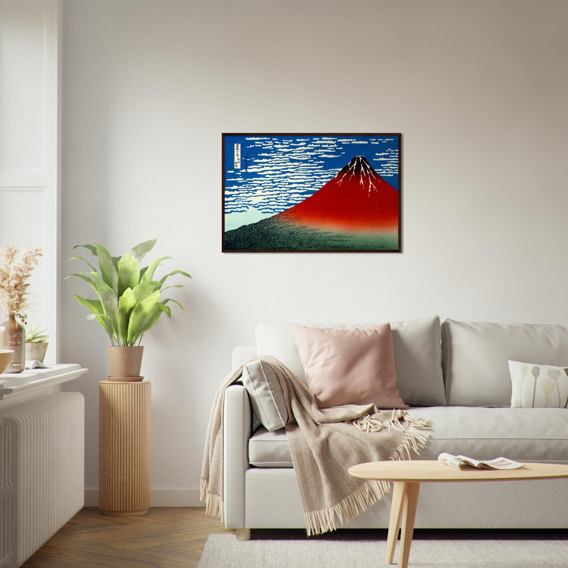 Hokusai Ukiyo-E Mount Fuji, Japanese Art Print - Image 4