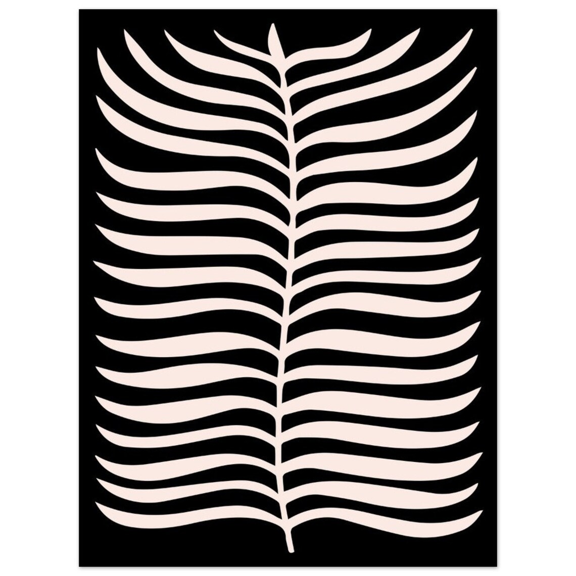 Botanical Wall Decor, Minimalist Floral Illustration - Image 4