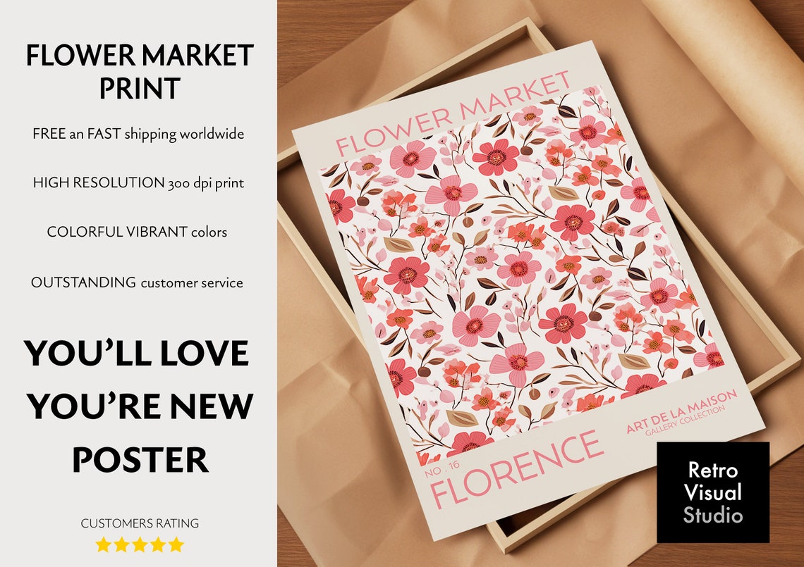Flower Market - Matisse-Style Print - Image 3