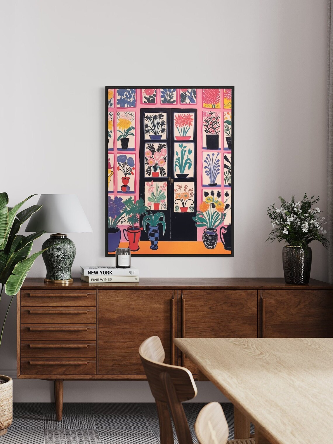 Flower Shop Print, Botanical Floral Decor Poster - Image 2