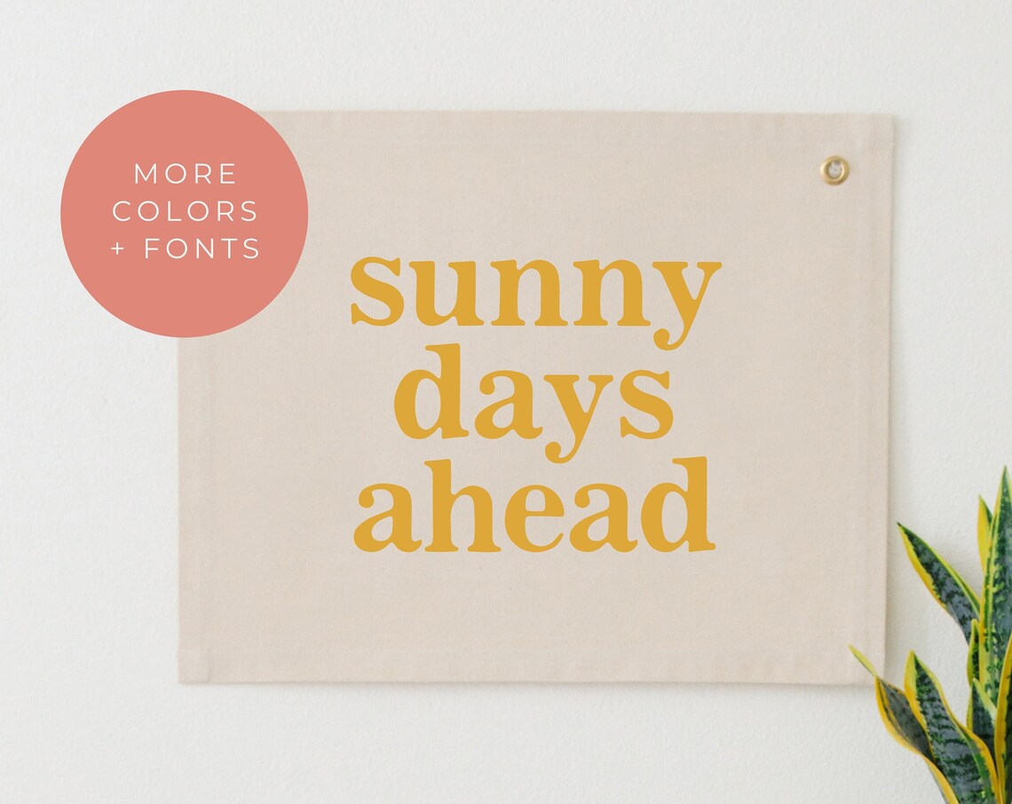 Sunny Days Ahead Beach Nursery Decor Art Print