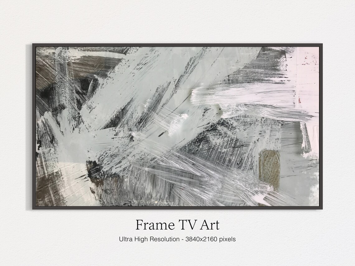 Abstract Art Oil Painting Wall Art Print