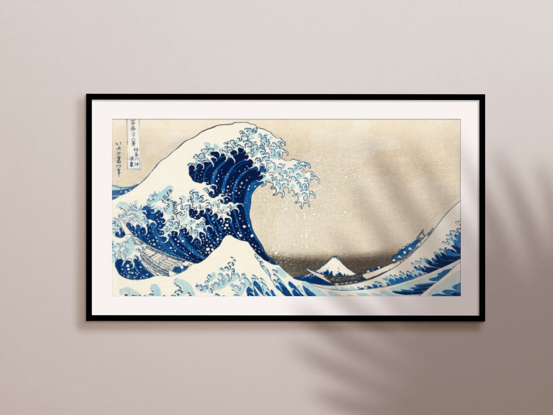 The Great Wave Off Kanagawa Japanese Art Print - Image 2