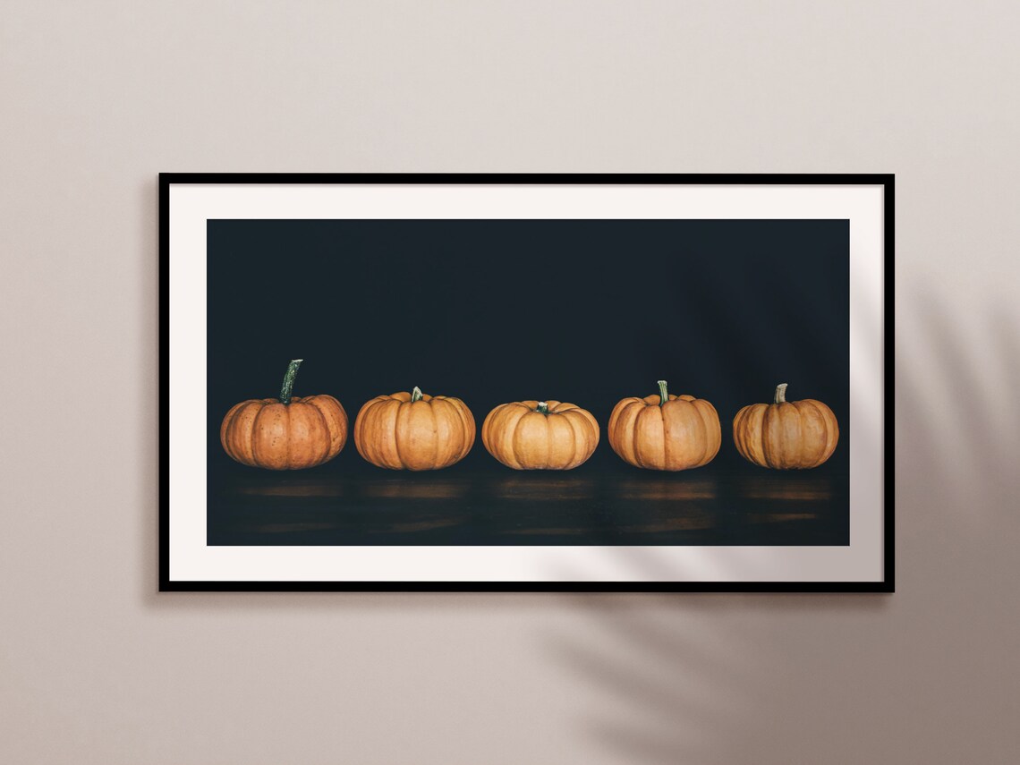 Halloween Fall Autumn Pumpkins, Poster Print - Image 2