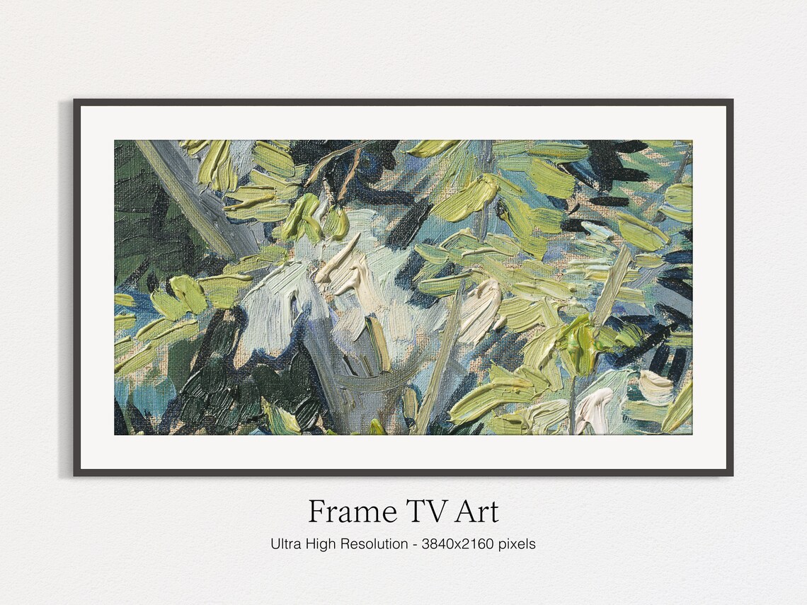 Abstract Painting Frame TV Art, Classic Oil Art - Image 4