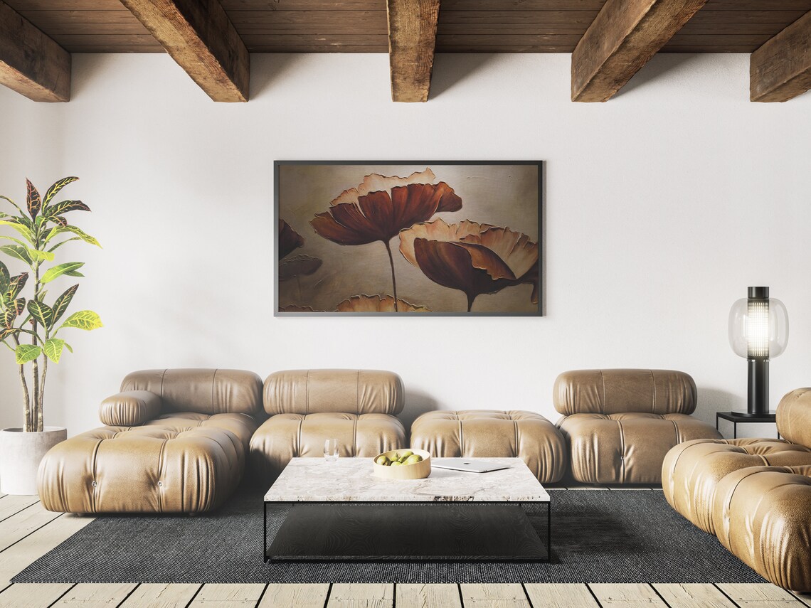 Vintage Flower Still Life Botanical Painting Poster - Image 4