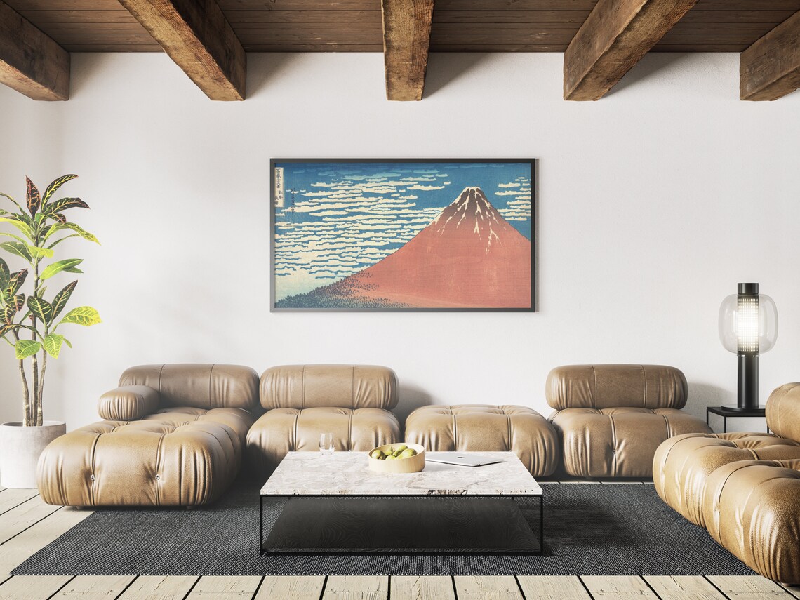 South Wind, Clear Sky Japanese Art Print - Image 3