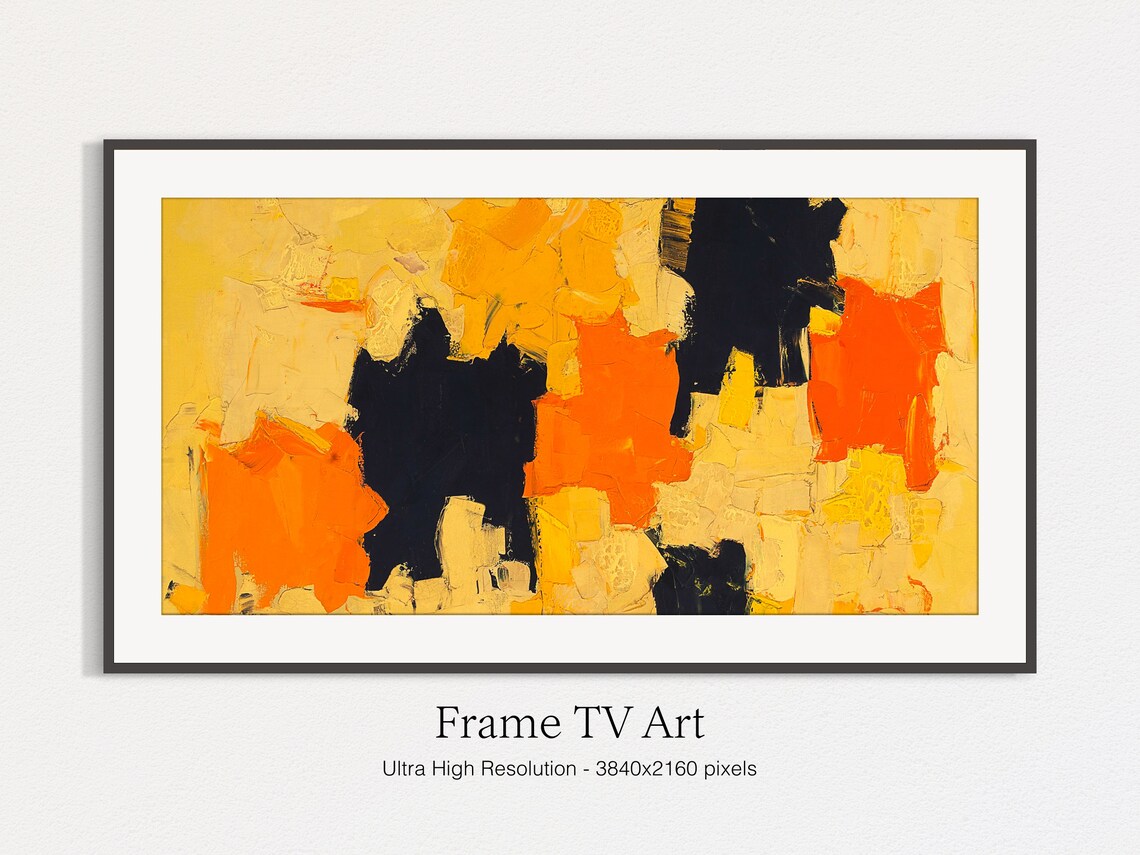 Modern Abstract Painting, Minimal Instant Art Print - Image 5