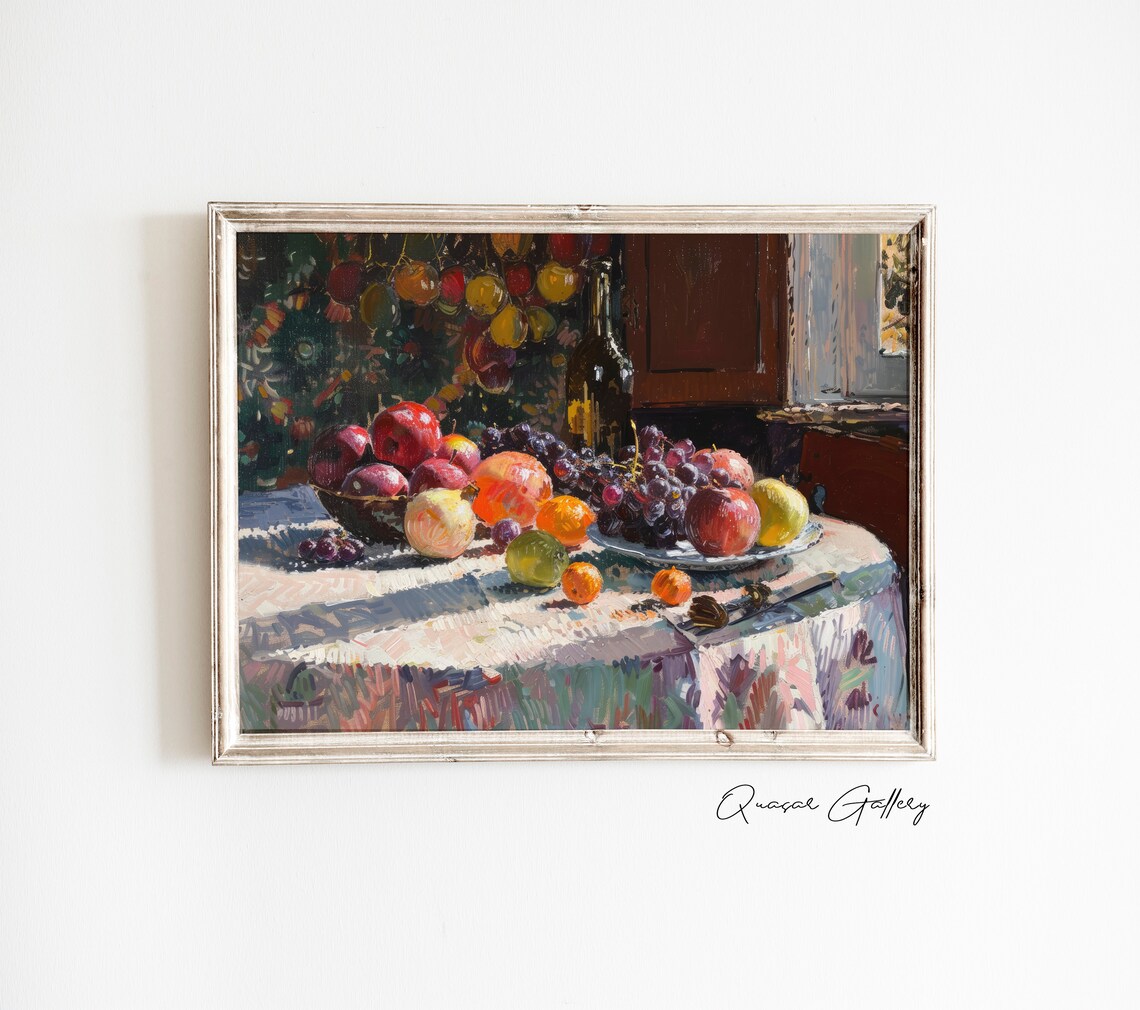 Cottagecore Kitchen Still Life, Vintage French Farmhouse - Image 2