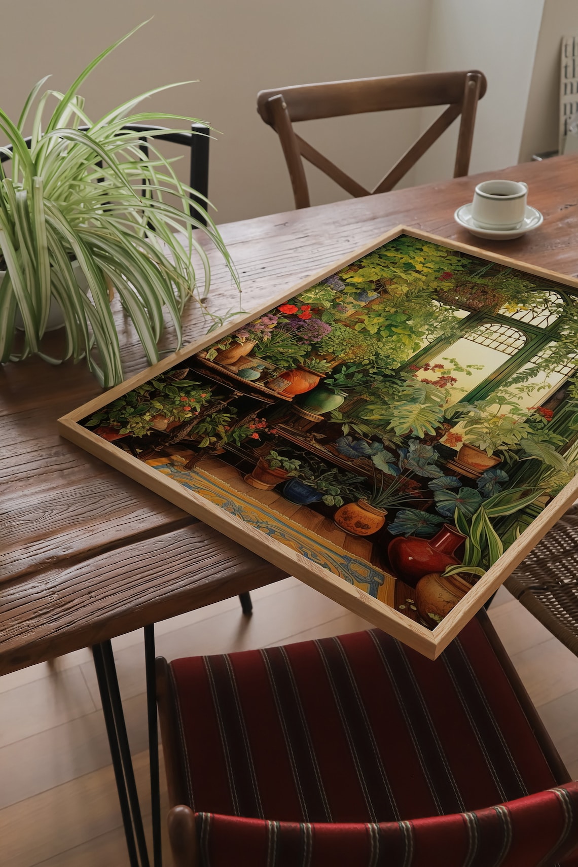 Botanical Bohemian Houseplants Art Print - Image 3