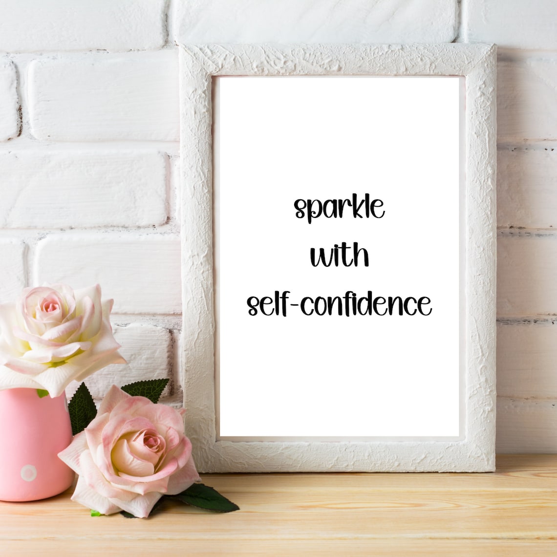 Sparkle With Self Confidence, Fairy Art Print