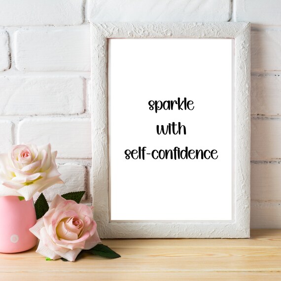 Sparkle With Self Confidence, Fairy Art Print