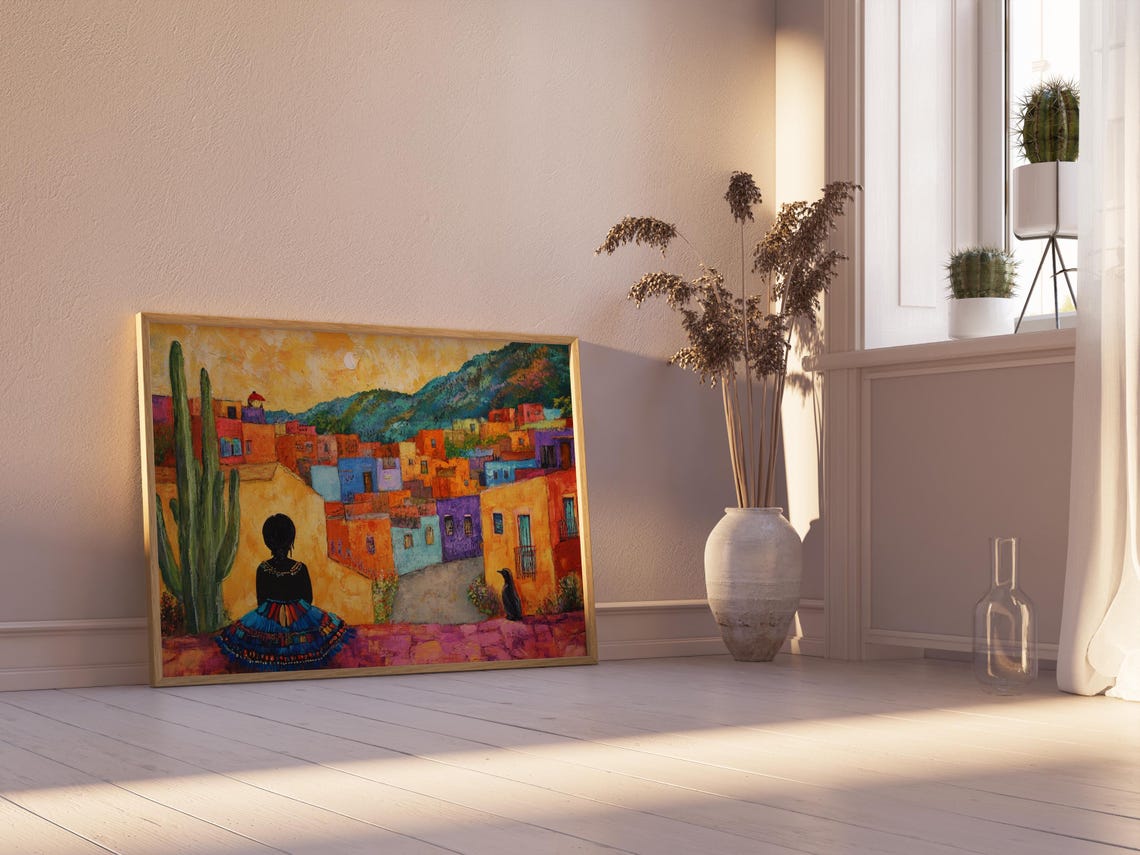 Mexican Wall Art Print, Gift For Her - Image 2