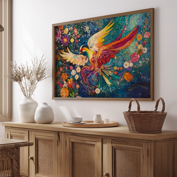 Mexican Wall Art Print, Gift For Her