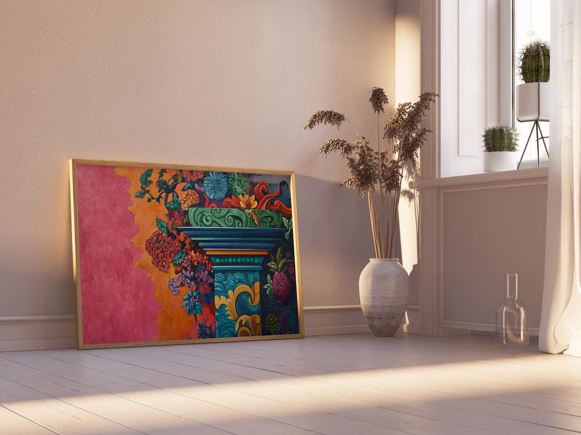 Mexican Art Print, Gift For Her - Image 2