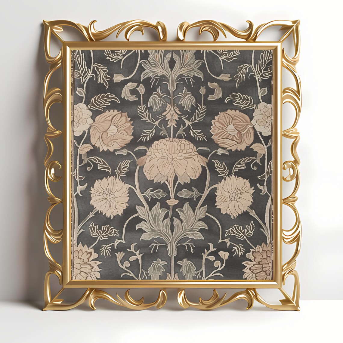 Vintage Floral Tapestry Wall Art, Modern Farmhouse - Image 2