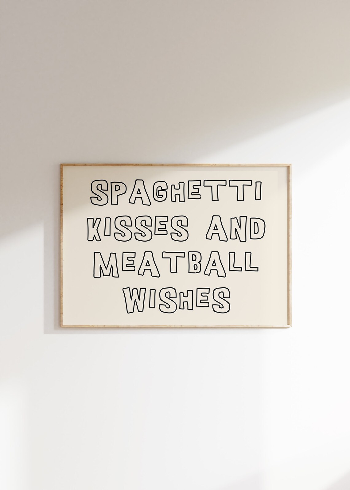 Funny Pasta Poster, Modern Kitchen Decor - Image 5