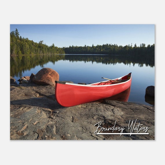 Boundary Waters Canoe Area Print Minnesota Wilderness Travel Photo