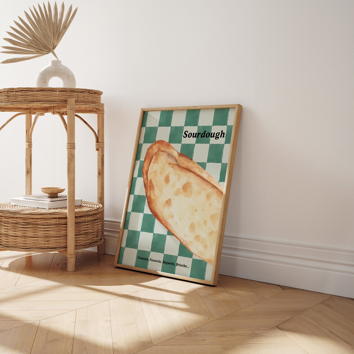 Sourdough Bread, Vintage Kitchen Decor Art Print - Image 5