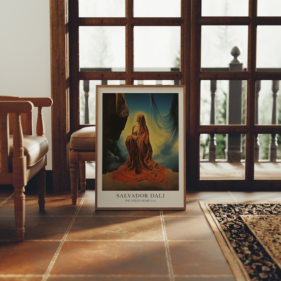Salvador Dali Print Dali Wall Art Surreal Painting Famous Artist Prints Dali Salvador Dali Art