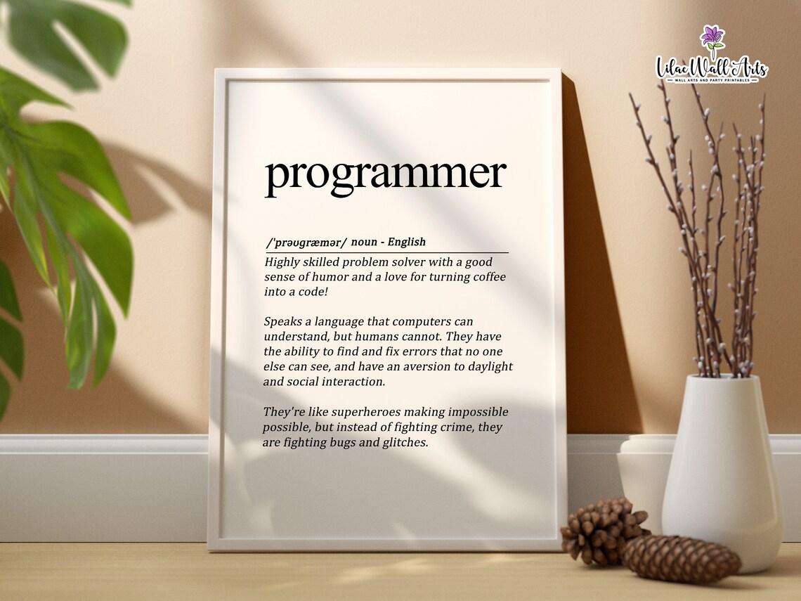 Funny Programmer Poster, Web Developer Humor Gift - Image 2