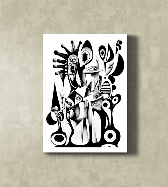 Picasso Peacock Cubism Eccentric Modern Indoor Dcor Art Above Bed Living Room Poster For Peacock Lover