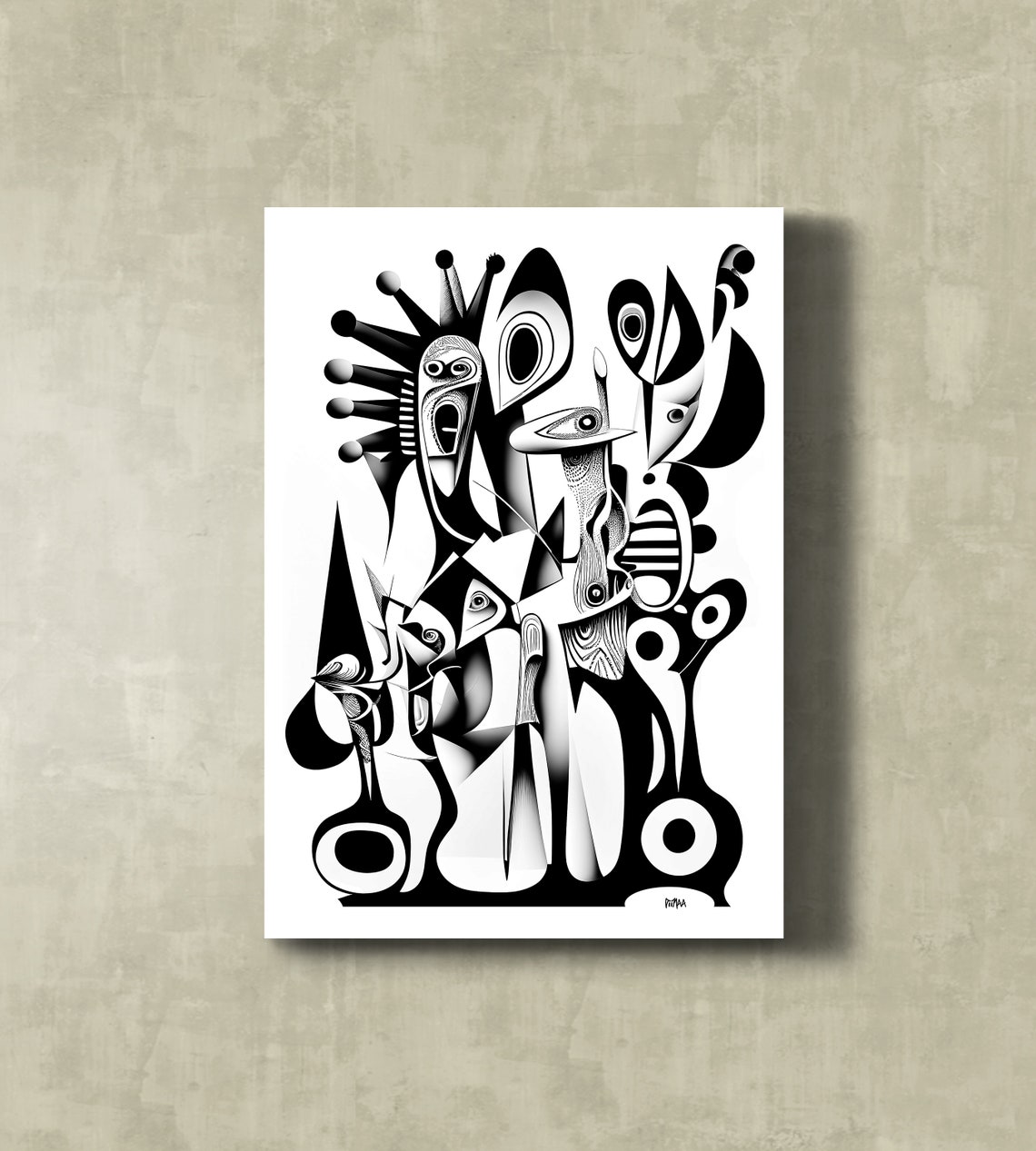 Picasso Peacock Cubism Eccentric Modern Indoor Dcor Art Above Bed Living Room Poster For Peacock Lover