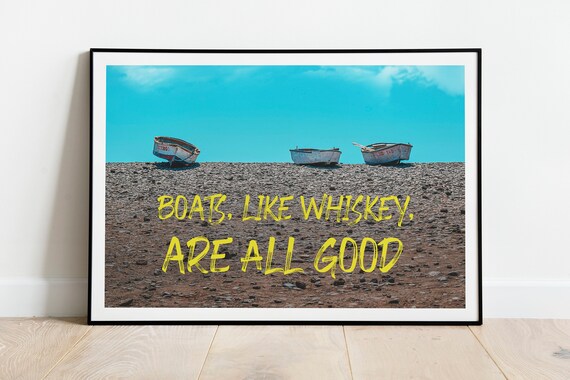 Quote Print Travel Poster Inspirational Wall Art Typography I Canary Islands Spain Instant I Home Decor