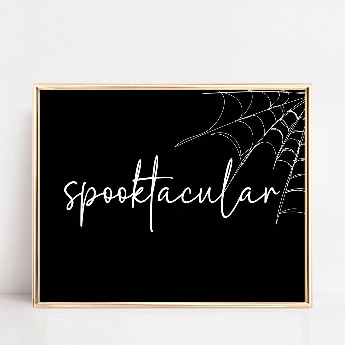 Halloween Bundle Set of 8 Spooky Seasonal Gallery Designs Poster - Image 6