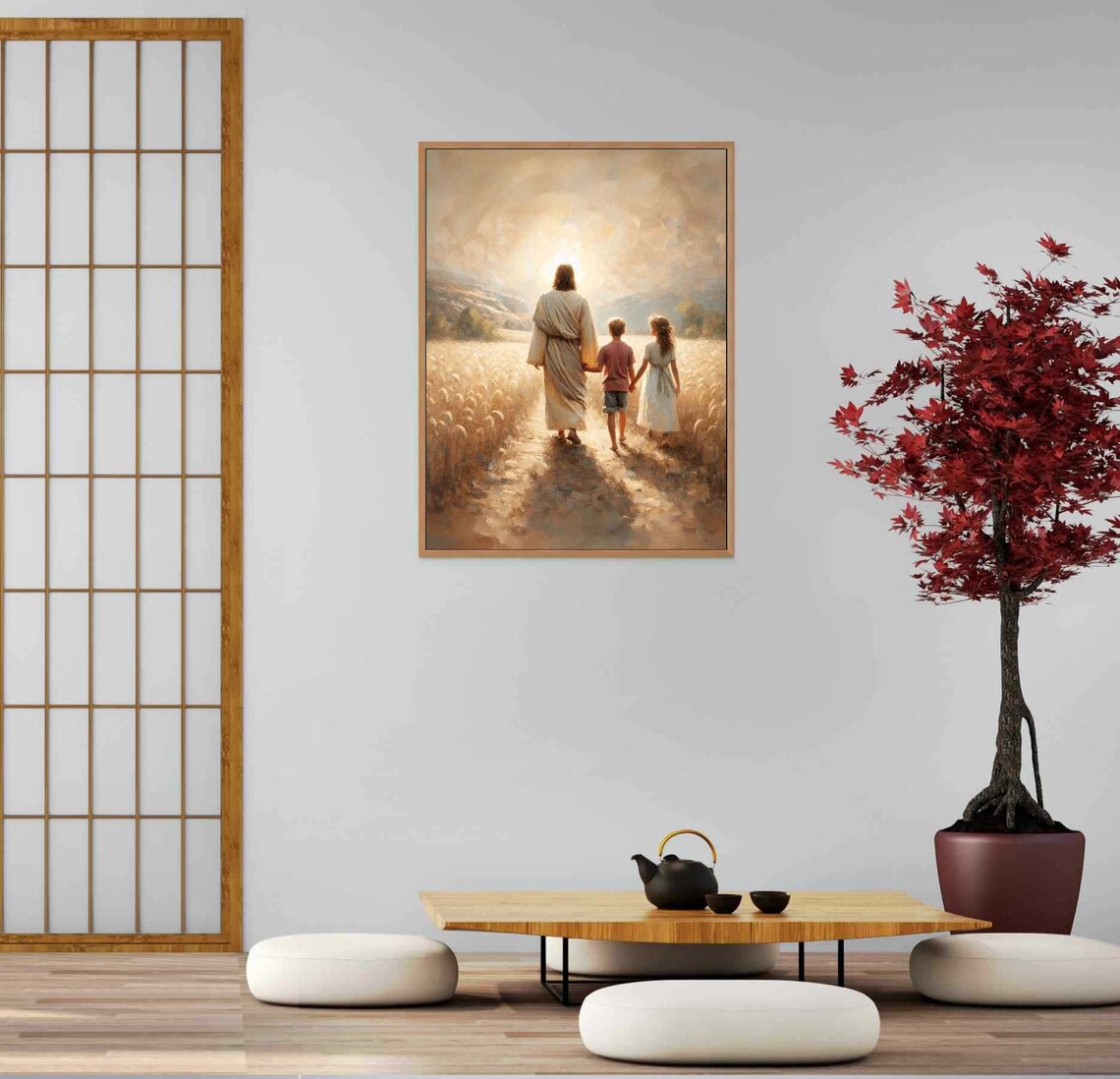 Together Forever Christian Jesus And Children Art - Image 5