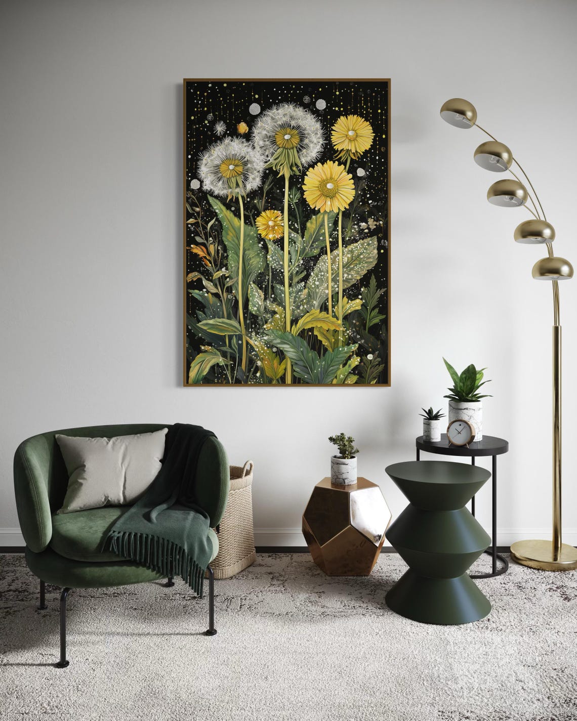 Vintage Dandelion - Modern Travel Poster - Image 3