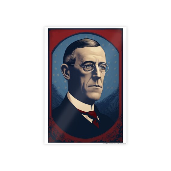 Woodrow Wilson, Presidential Campaign Poster