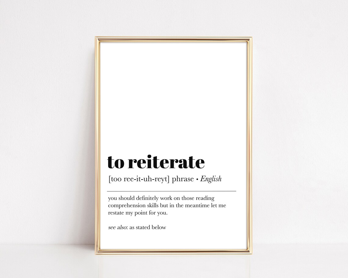 Funny Office Email Definition Print, Office Wall Decor
