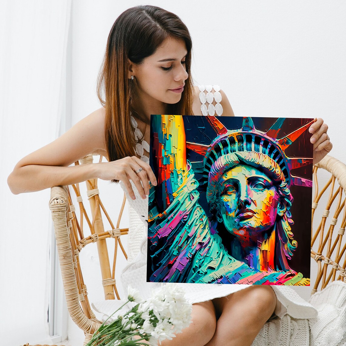 Statue Of Liberty, New York City Travel Poster - Image 5